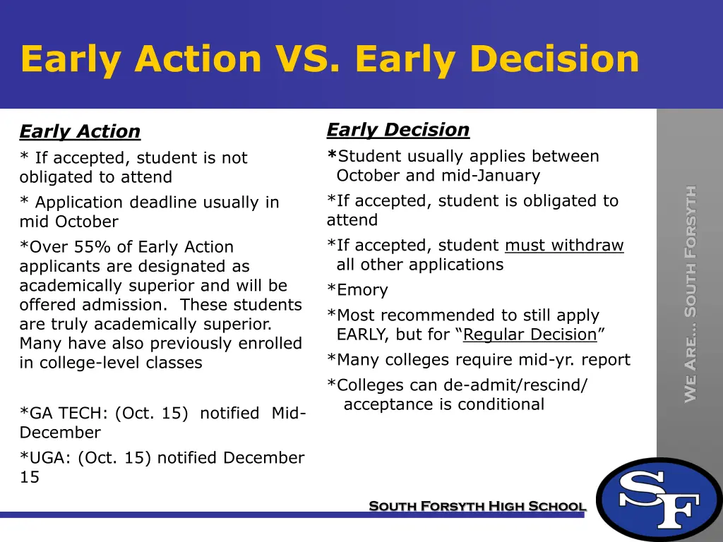 early action vs early decision