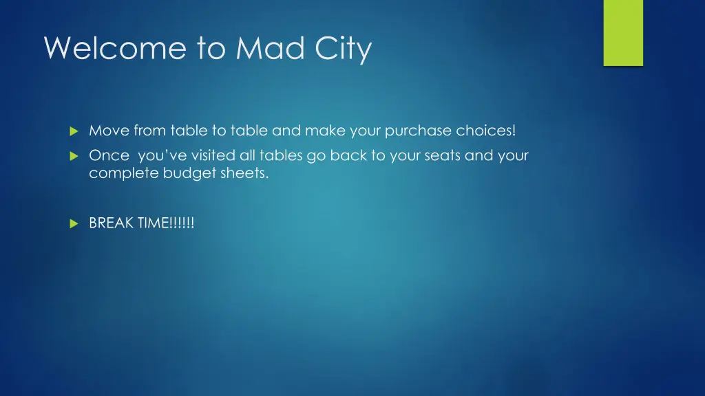 welcome to mad city
