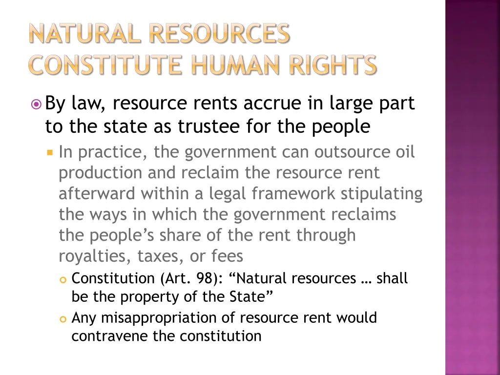 natural resources constitute human rights 1