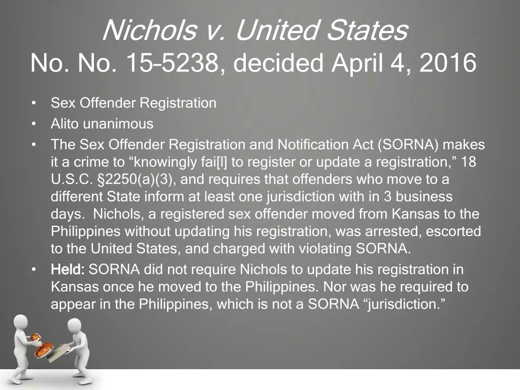 nichols v united states no no 15 5238 decided