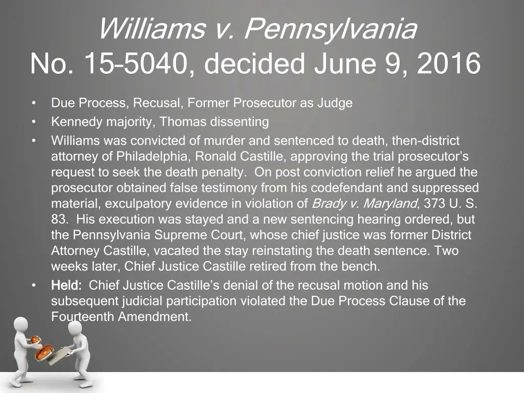 williams v pennsylvania no 15 5040 decided june