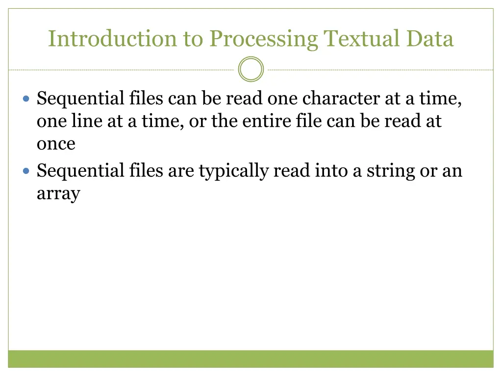 introduction to processing textual data 2