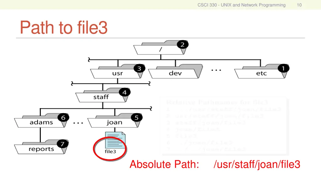 csci 330 unix and network programming 9