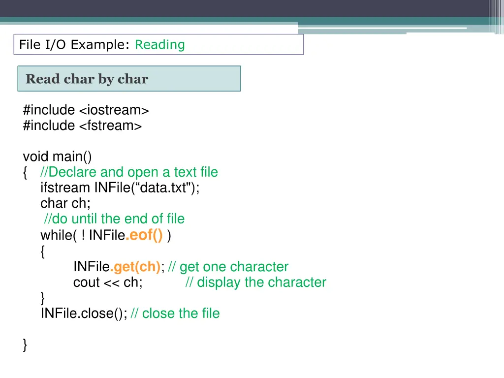 file i o example reading