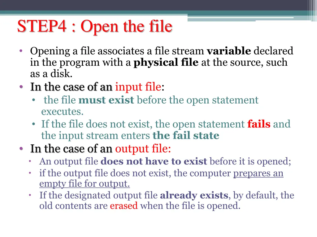 step4 open the file