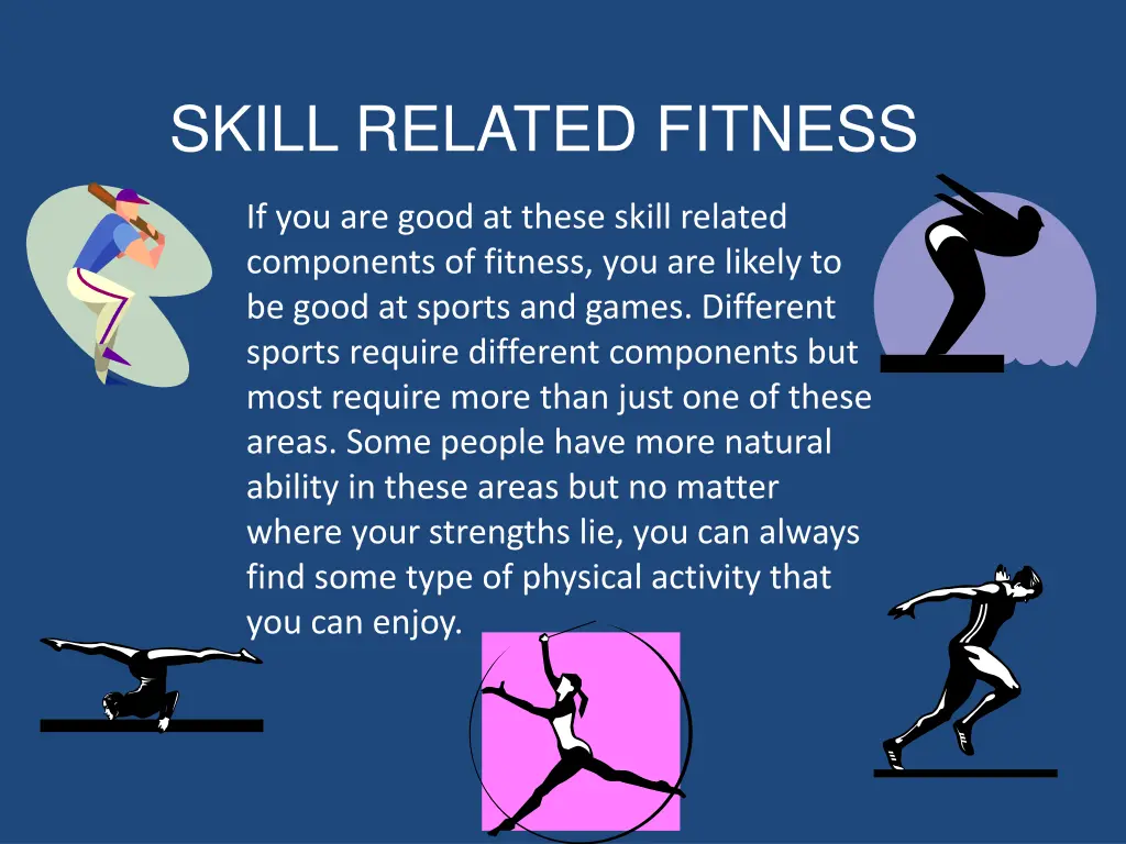 skill related fitness