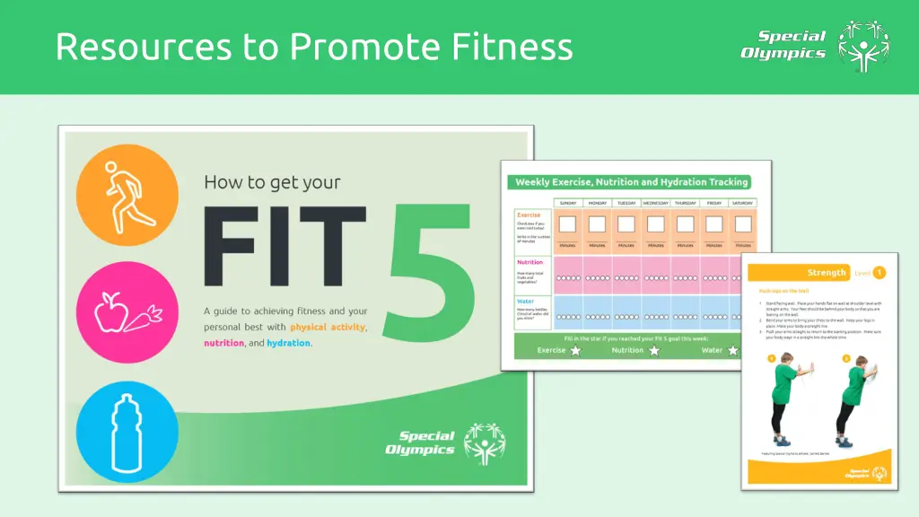 resources to promote fitness