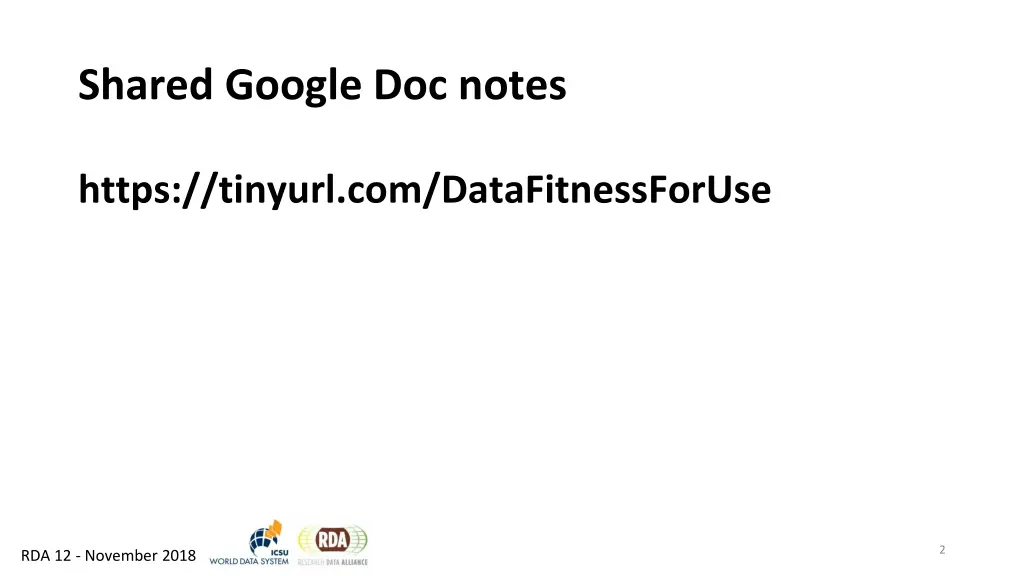 shared google doc notes