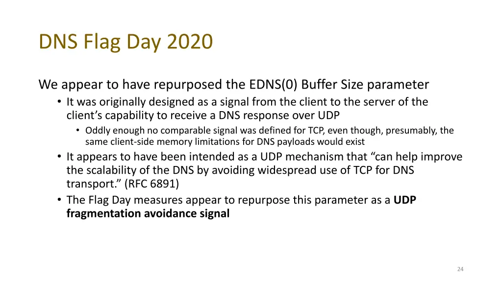 dns flag day 2020 3