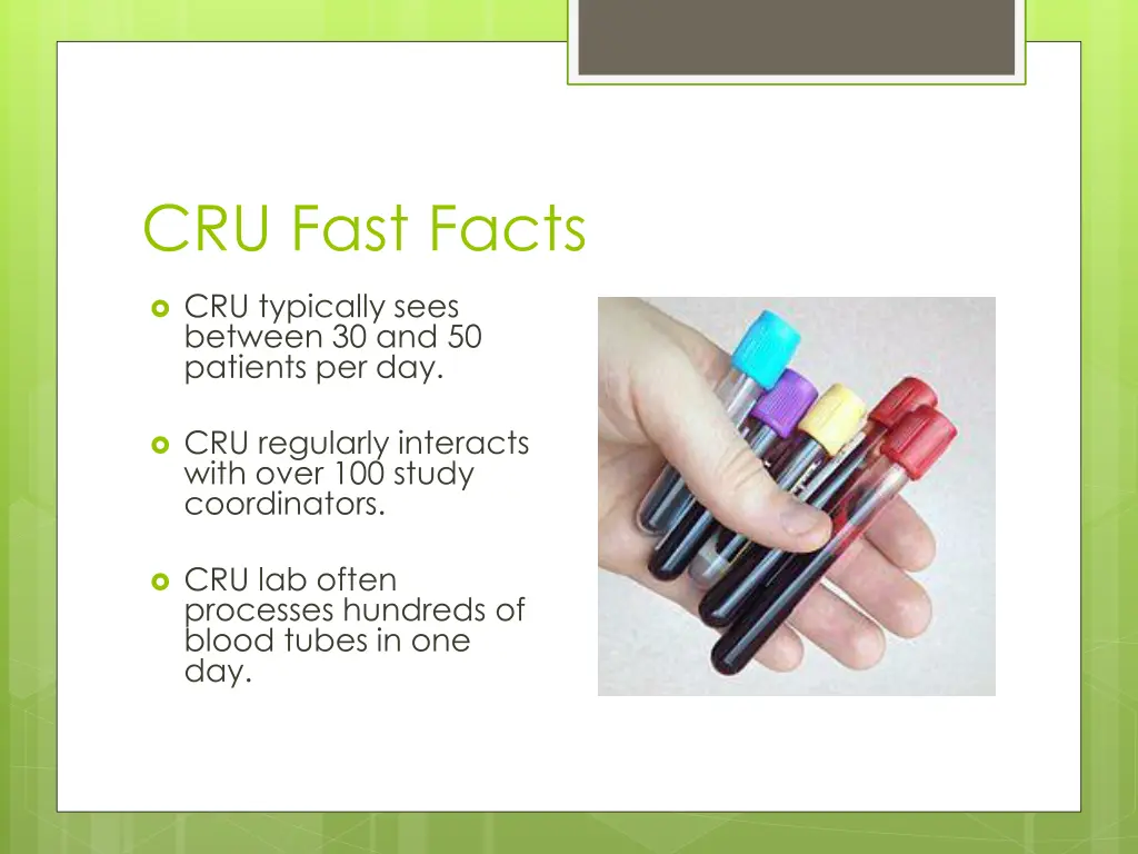 cru fast facts 1