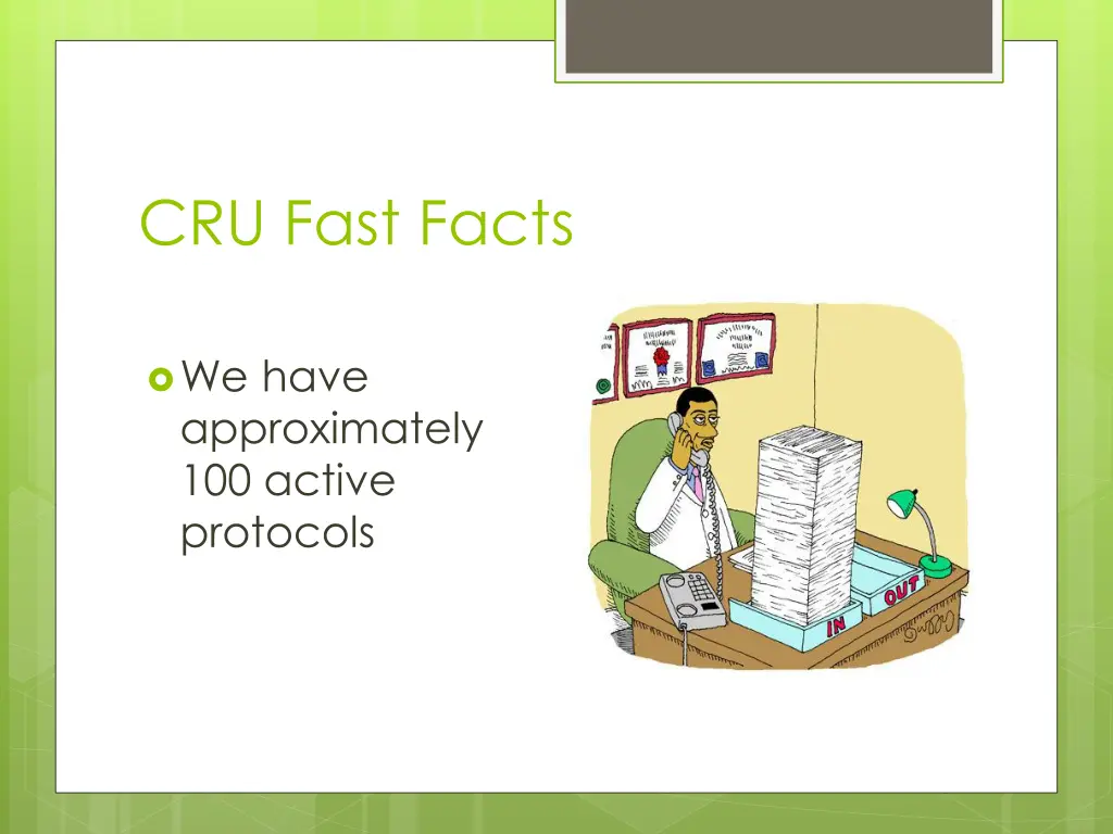 cru fast facts