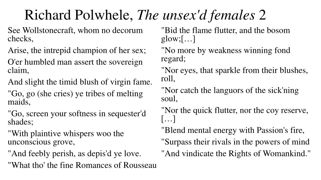 richard polwhele the unsex d females