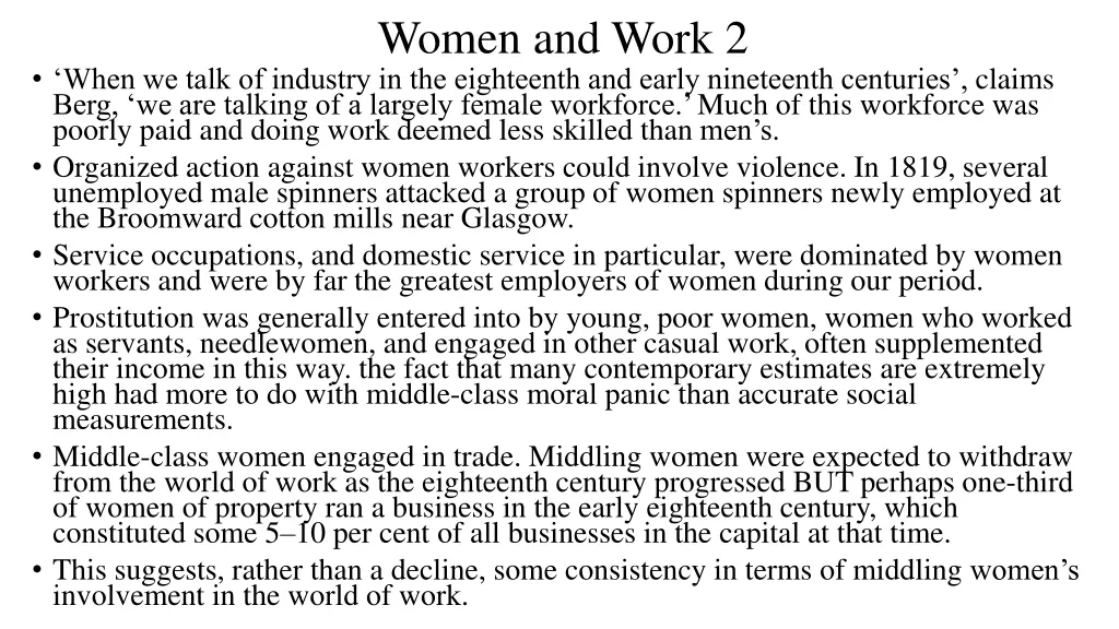 women and work 2