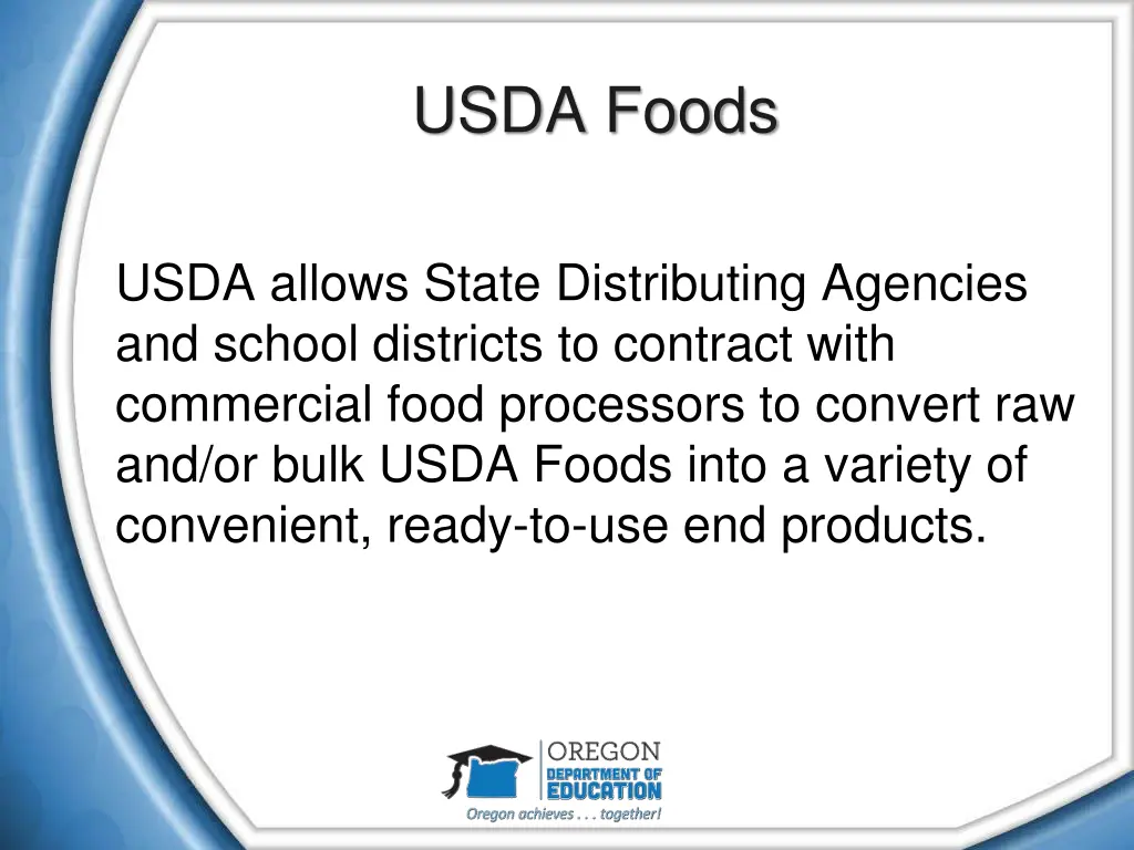 usda foods