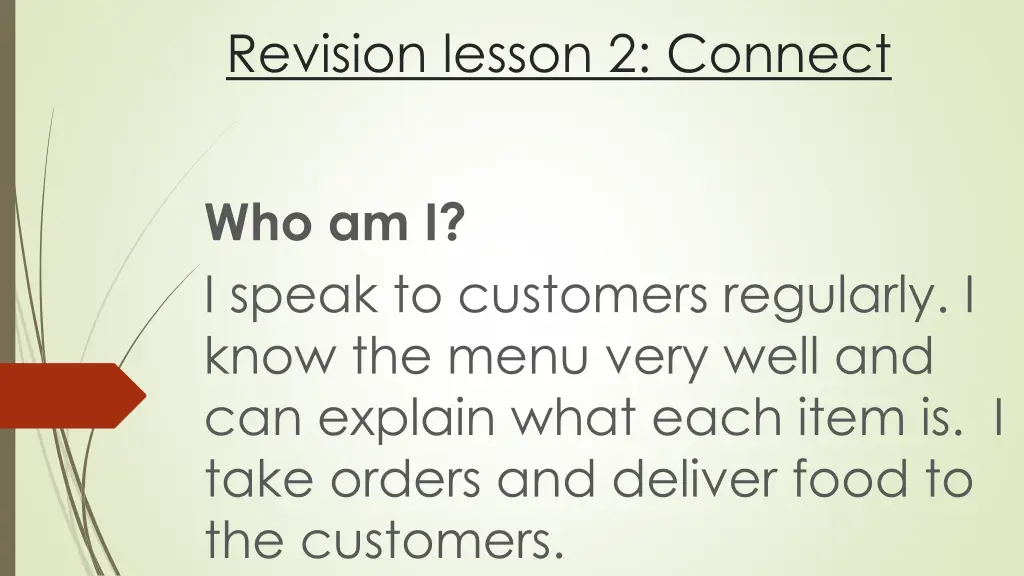 revision lesson 2 connect