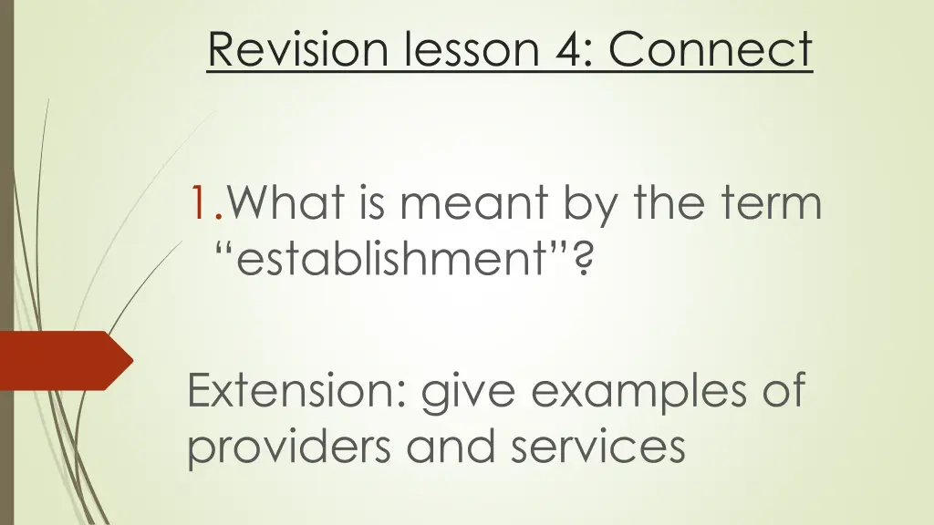 revision lesson 4 connect