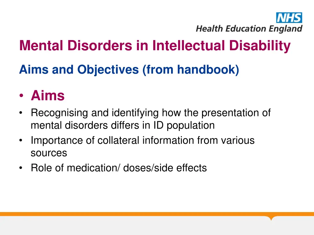 mental disorders in intellectual disability