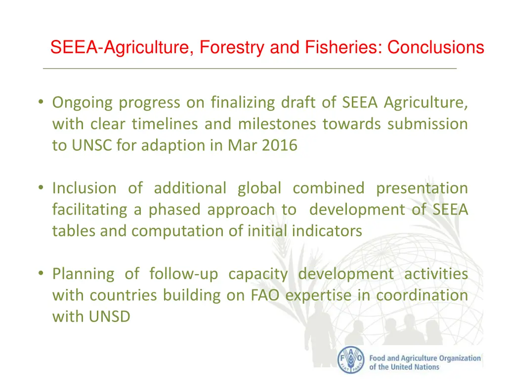 seea agriculture forestry and fisheries