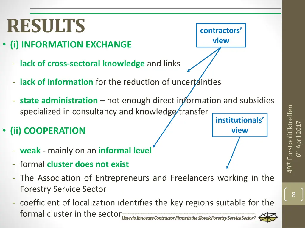 results i information exchange