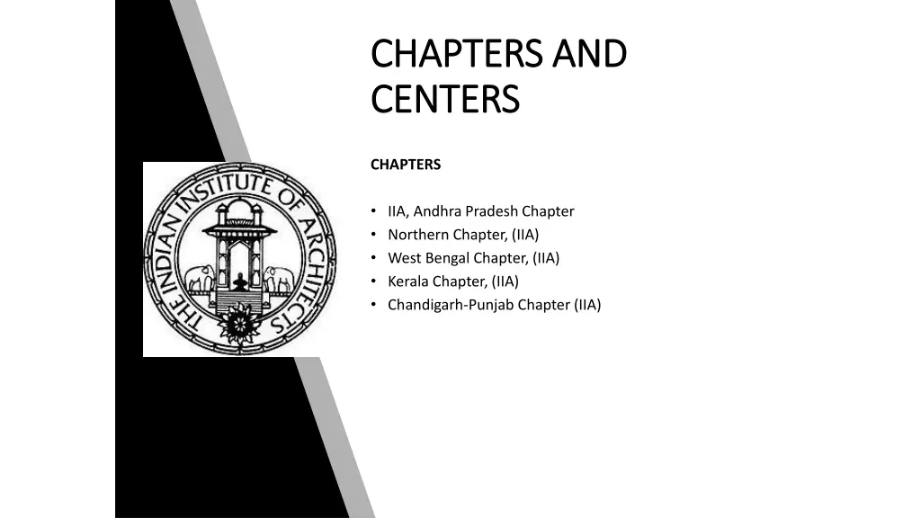 chapters and chapters and centers centers 2