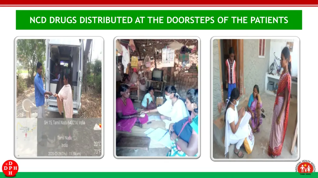 ncd drugs distributed at the doorsteps