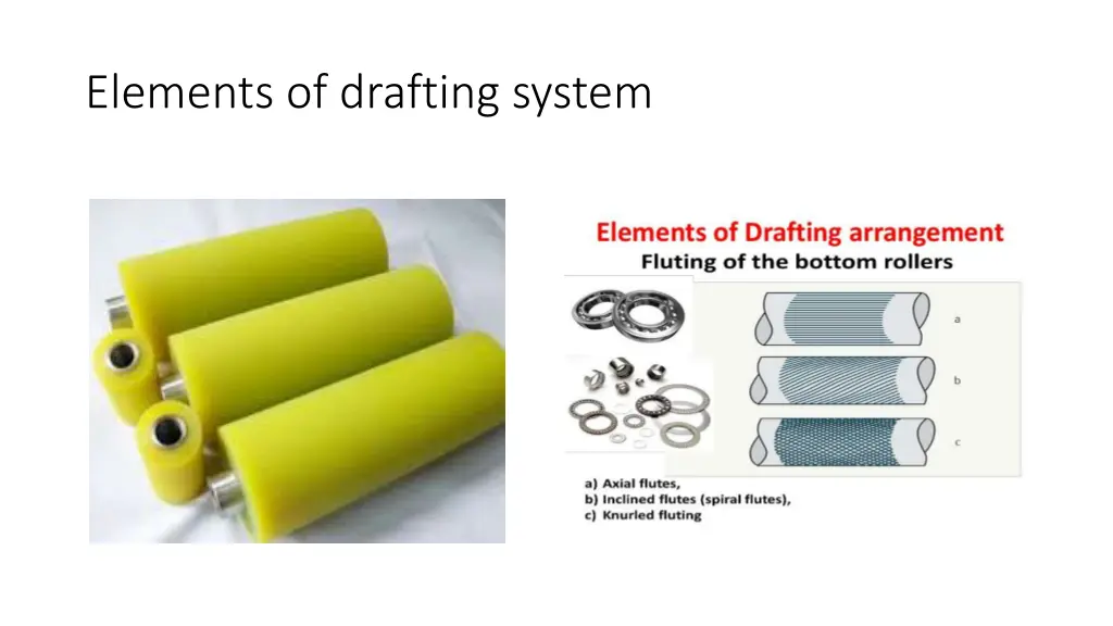 elements of drafting system