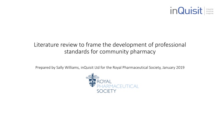 literature review to frame the development