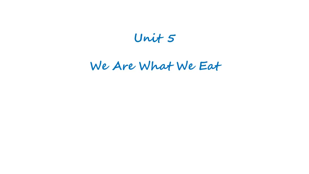 unit 5