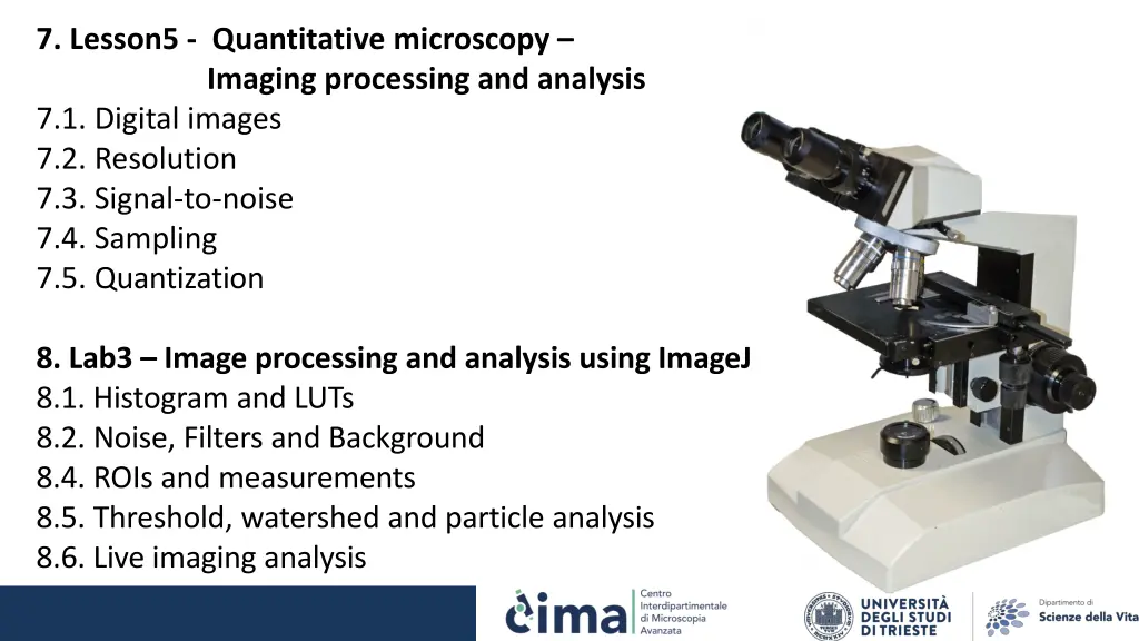 7 lesson5 quantitative microscopy imaging