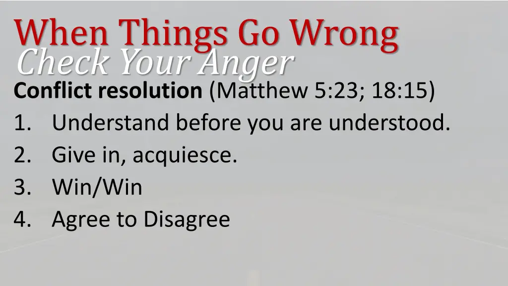 when things go wrong check your anger 15