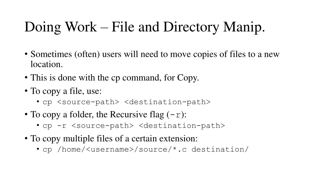 doing work file and directory manip 1