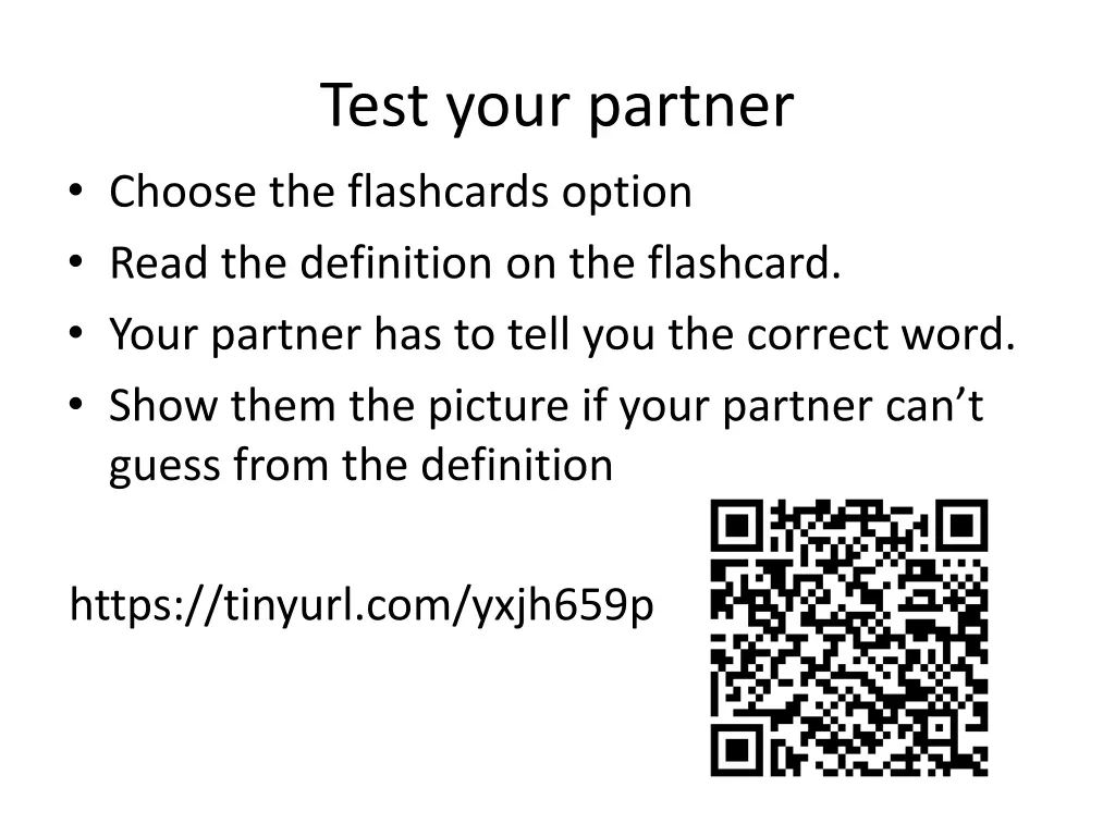 test your partner