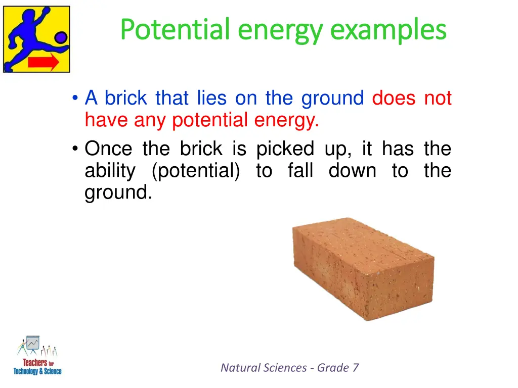 potential energy examples potential energy