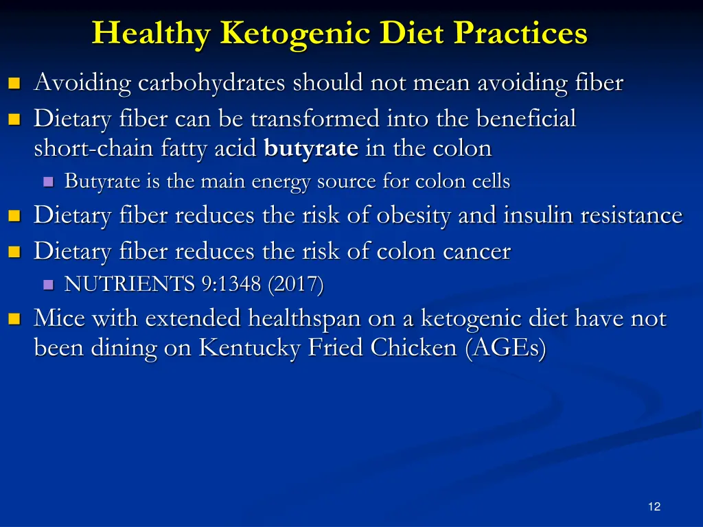 healthy ketogenic diet practices