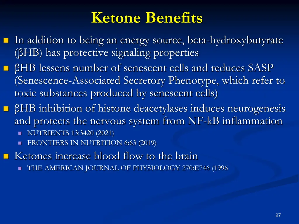 ketone benefits