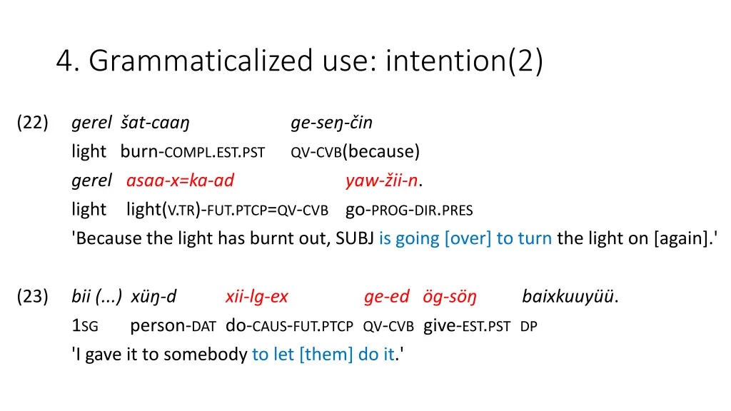 4 grammaticalized use intention 2
