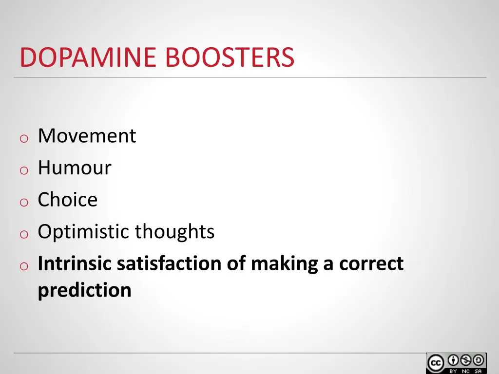 dopamine boosters