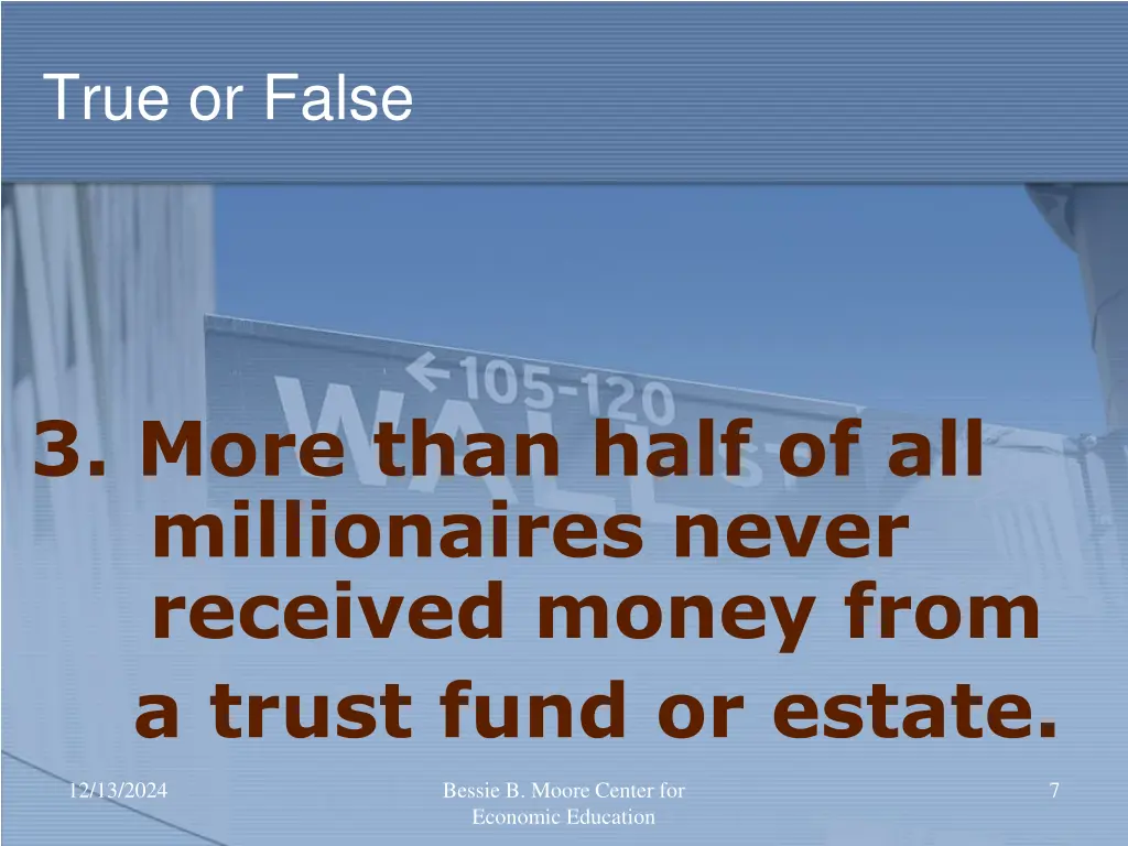 true or false 2