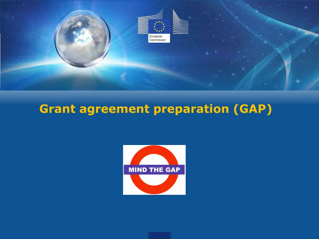 grant agreement preparation gap