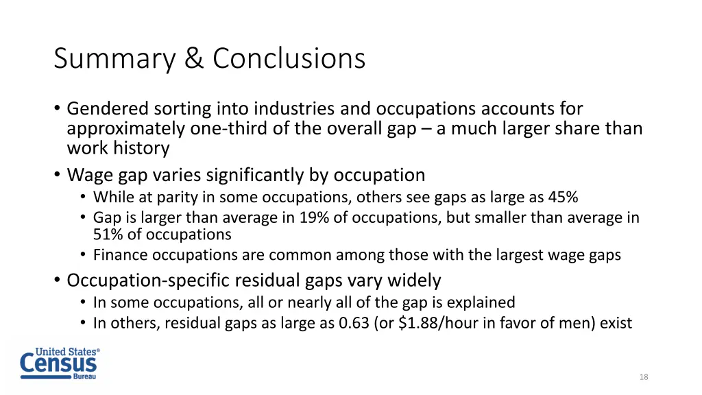 summary conclusions 1