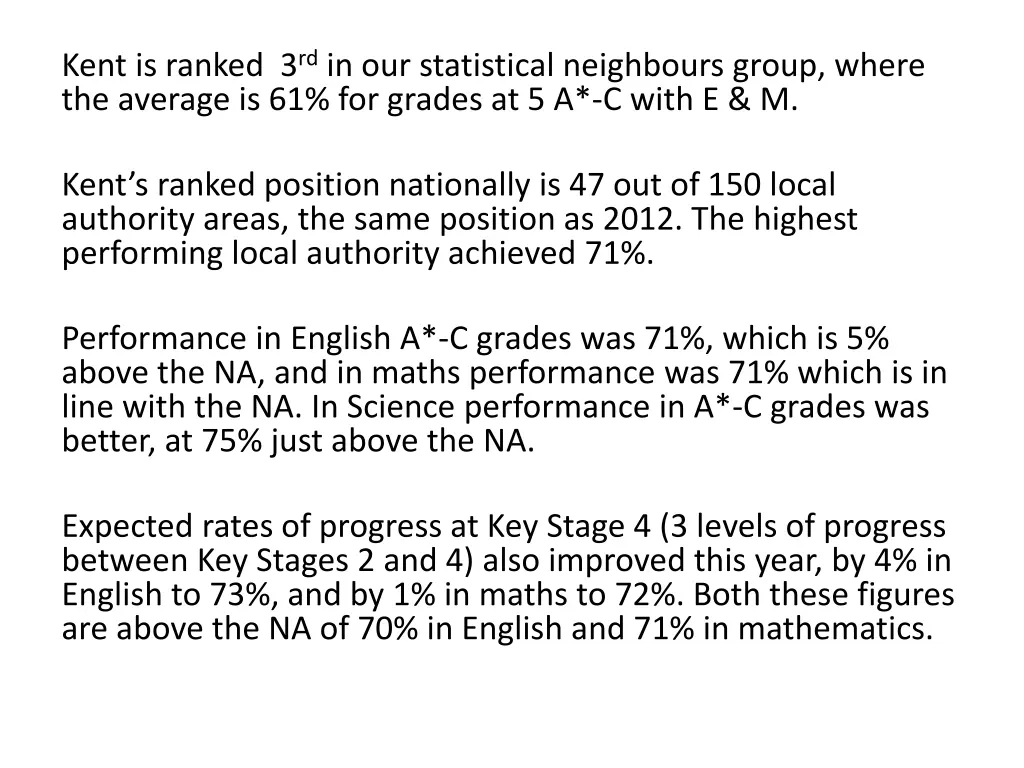 kent is ranked 3 rd in our statistical neighbours