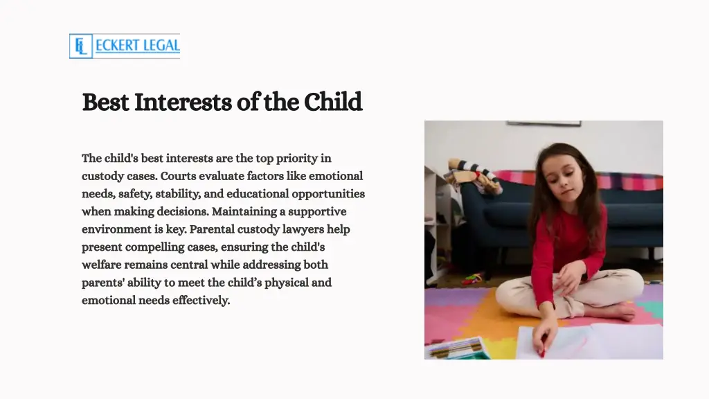 best interests of the child