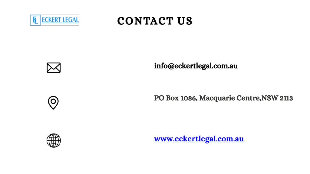 contact us