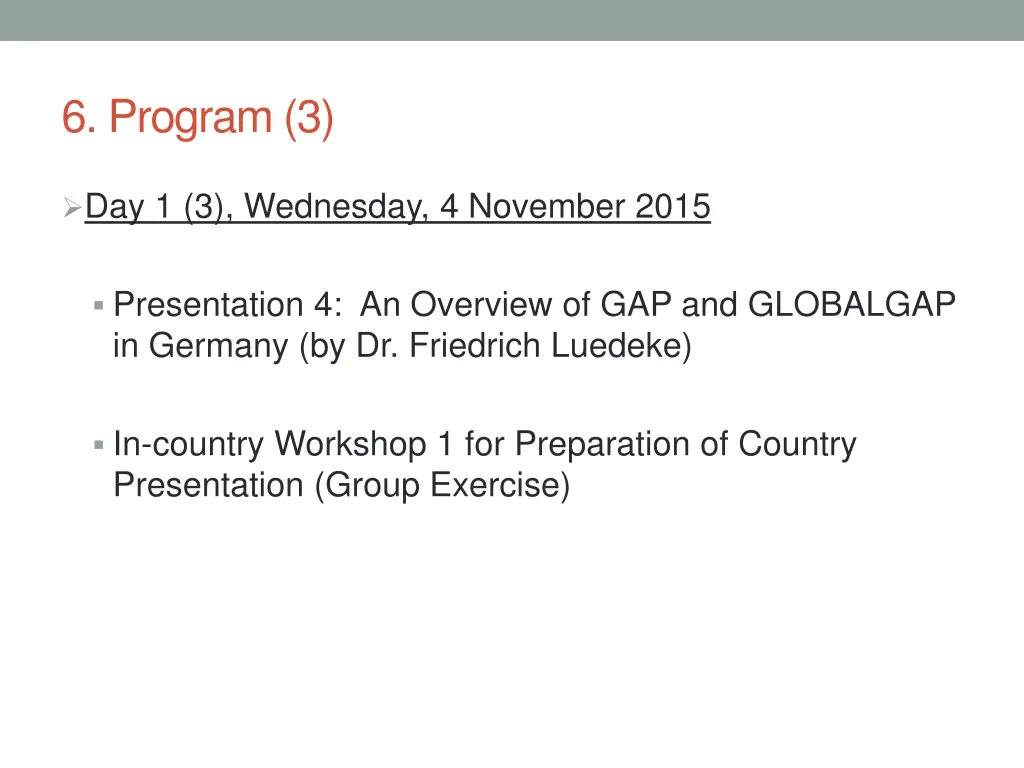 6 program 3