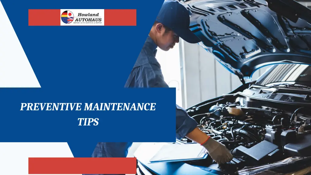 preventive maintenance tips