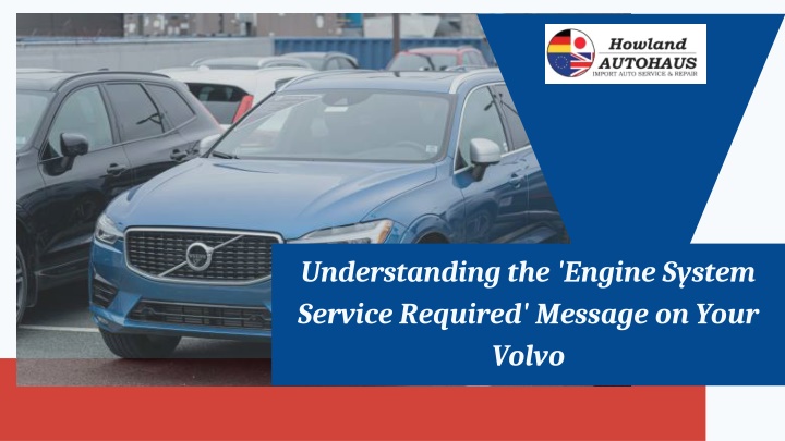 understanding the engine system service required