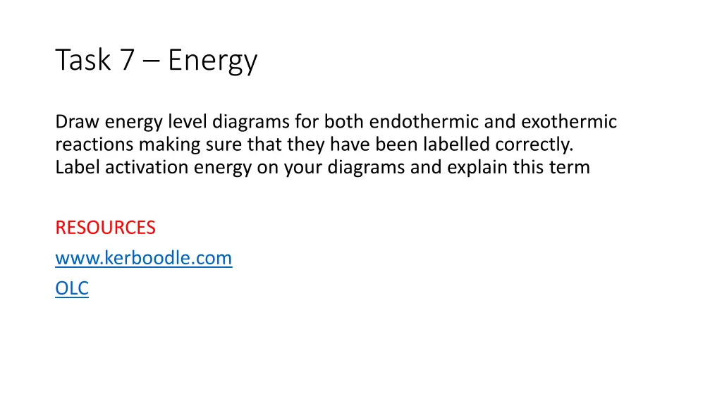 task 7 energy