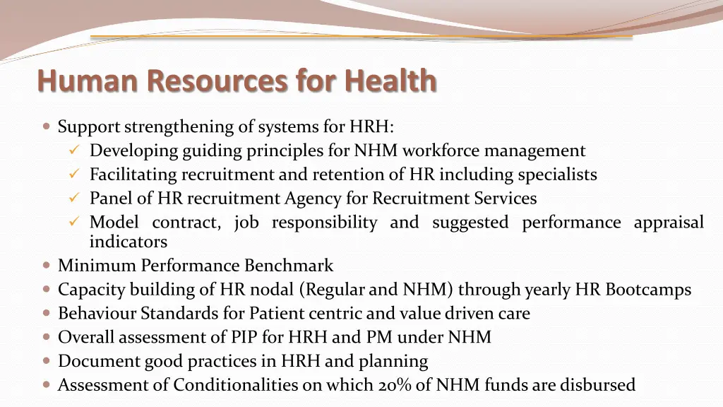human resources for health