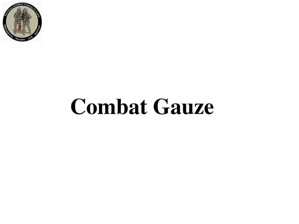 combat gauze