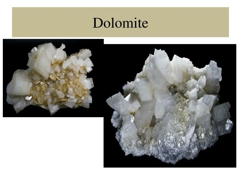 dolomite